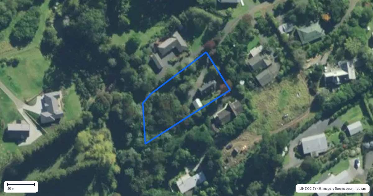 Property context map for 71I Pa Road, Kerikeri
