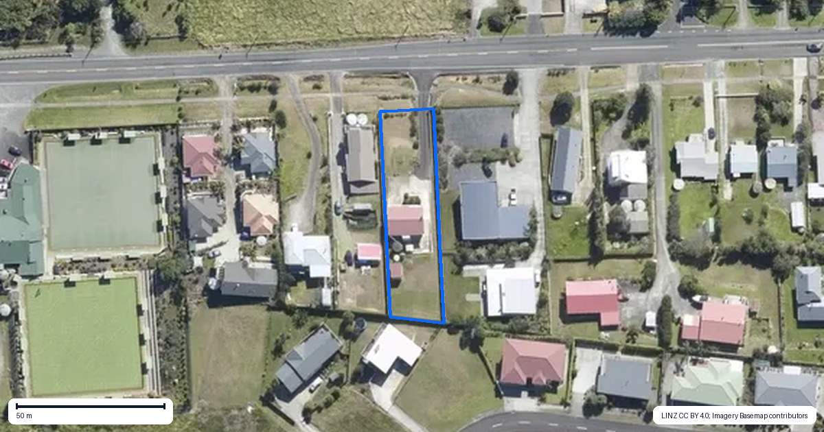 Property context map for 226 State Highway 10, Coopers Beach