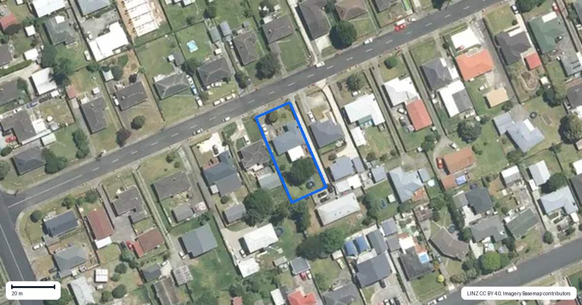 Property context map for 28 Hooks Road, Manurewa, Auckland