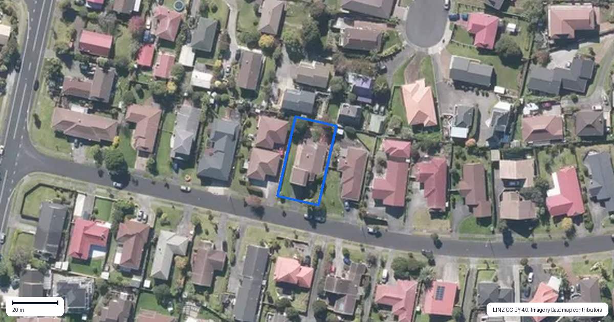 Property context map for 69 Dalwhinnie Parade, Highland Park, Auckland