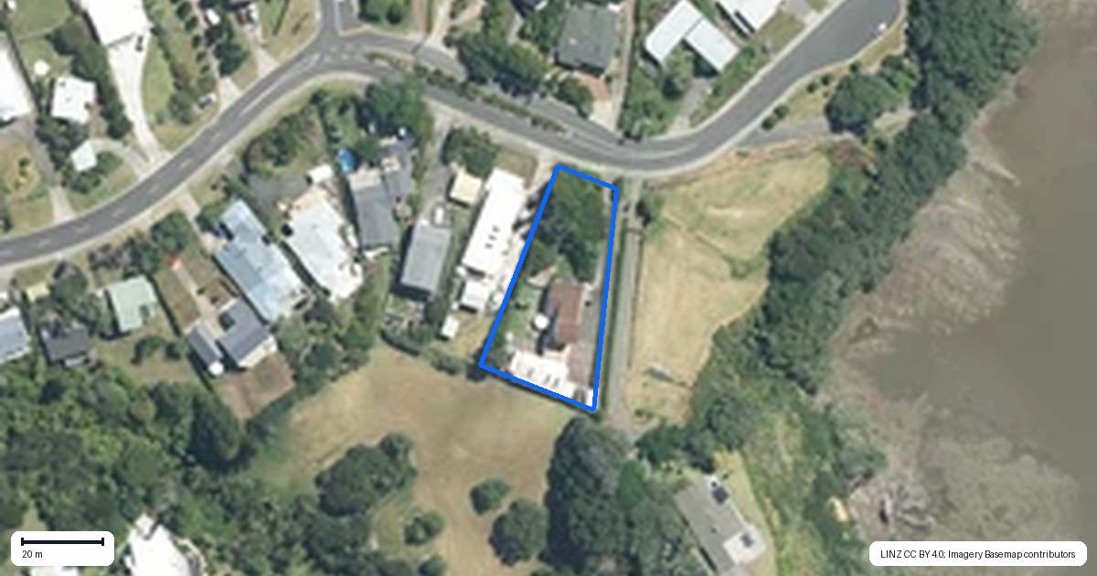 Property context map for 91 Shakespear Road, Army Bay, Whangaparaoa