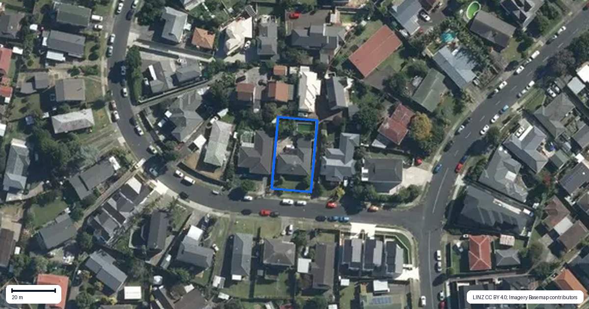 Property context map for 7 Galsworthy Place, Bucklands Beach, Auckland