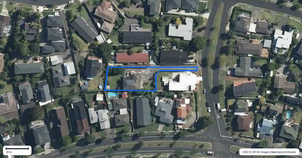 Property context map for 6 Belmere Rise, Farm Cove, Auckland