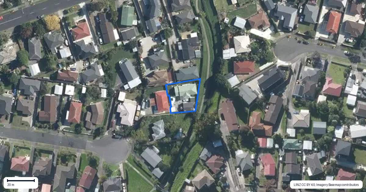 Property context map for 20A Mandarin Place, Half Moon Bay, Auckland