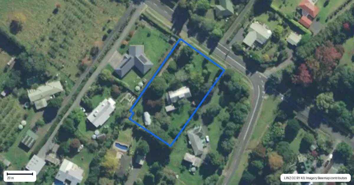 Property context map for 81 Shepherd Road, Kerikeri