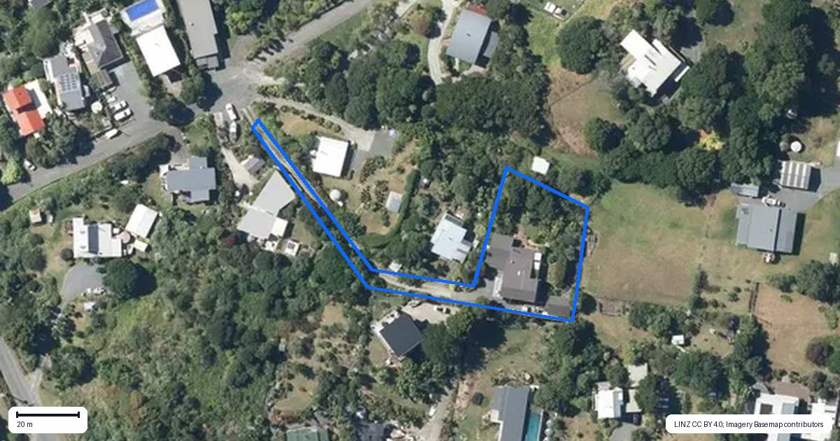 Property context map for 14 Laika Avenue, Ti Point, Leigh