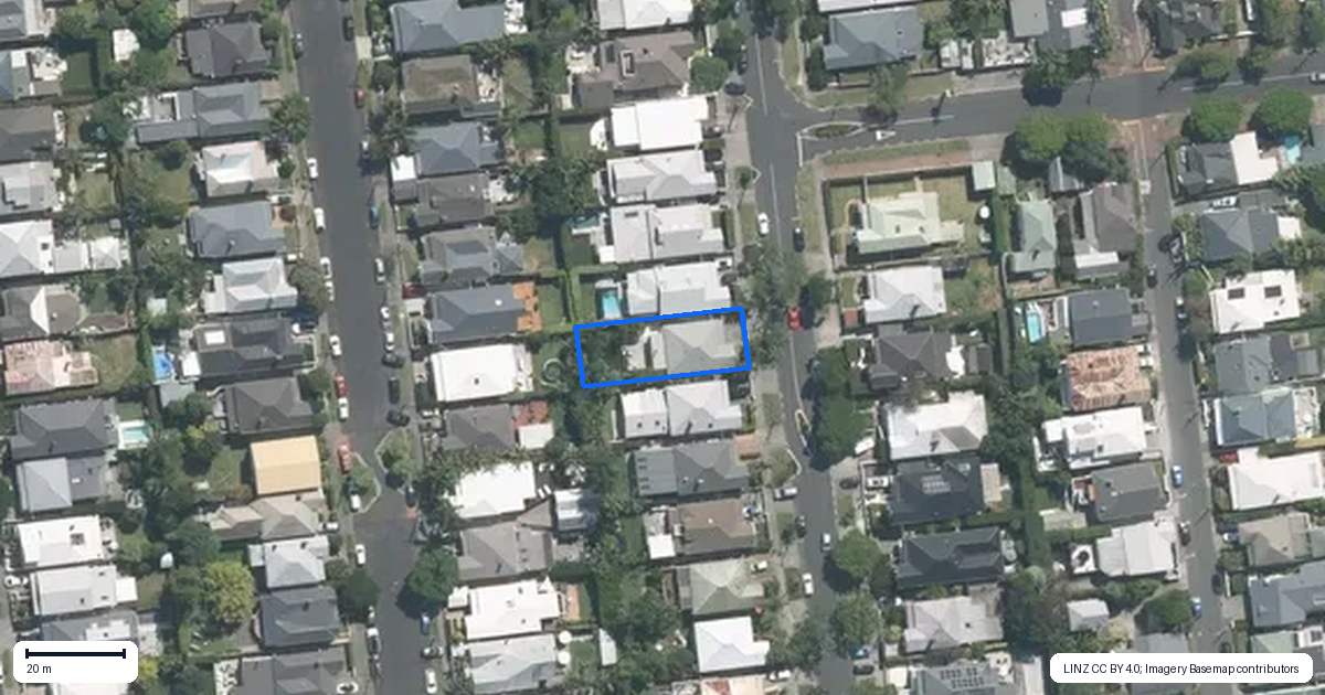 Property context map for 59 Ardmore Road, Ponsonby, Auckland