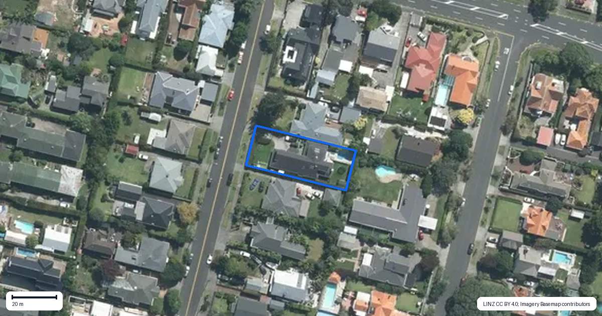 Property context map for 4 Ferryhill Road, Epsom, Auckland