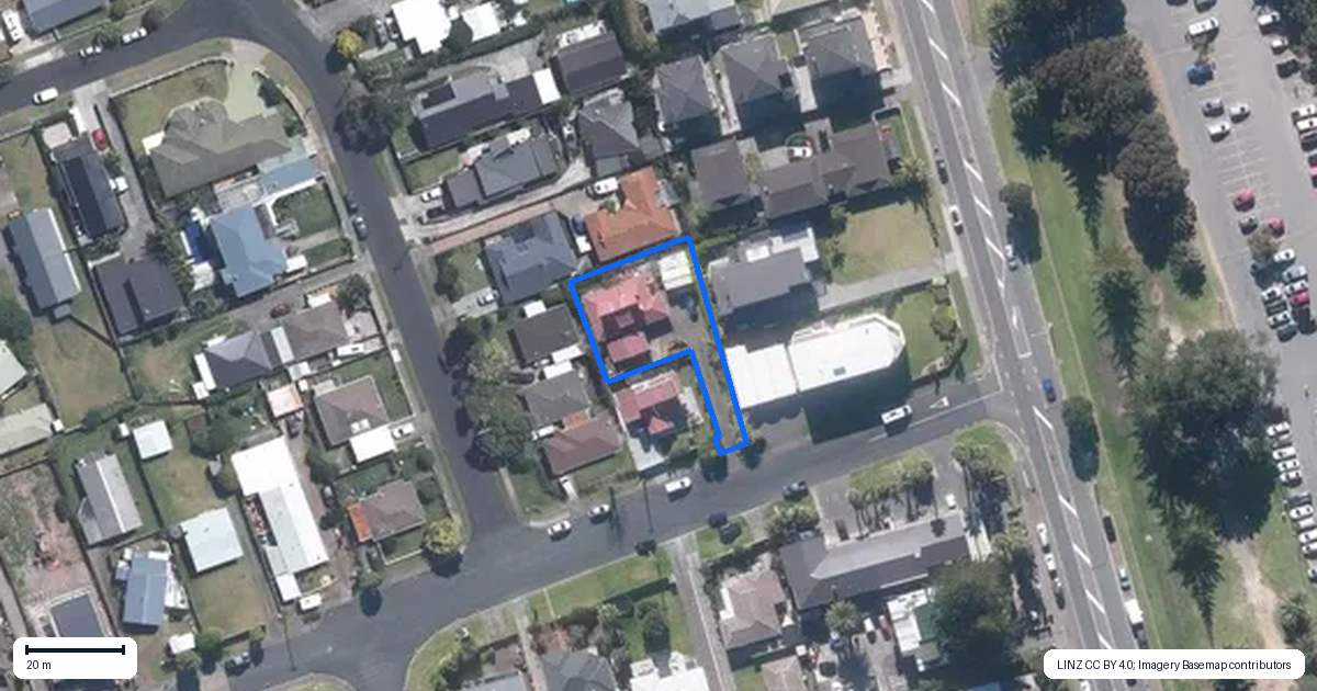 Property context map for 3 Weiti Road, Orewa
