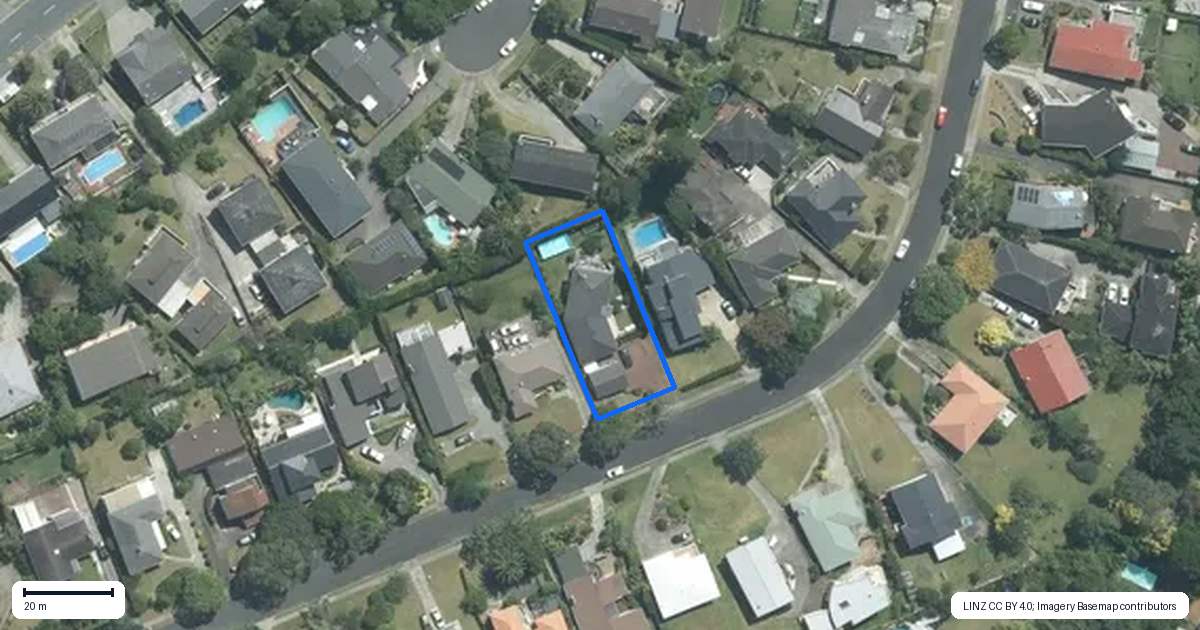 Property context map for 19 Mayfair Crescent, Mairangi Bay, Auckland