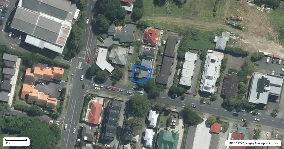 Property context map for 27A Alpers Avenue, Epsom, Auckland
