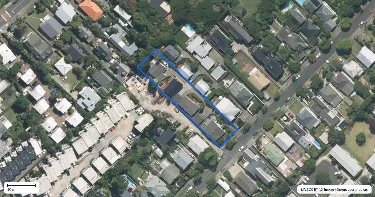 Property context map for 63 Wellpark Avenue, Grey Lynn, Auckland