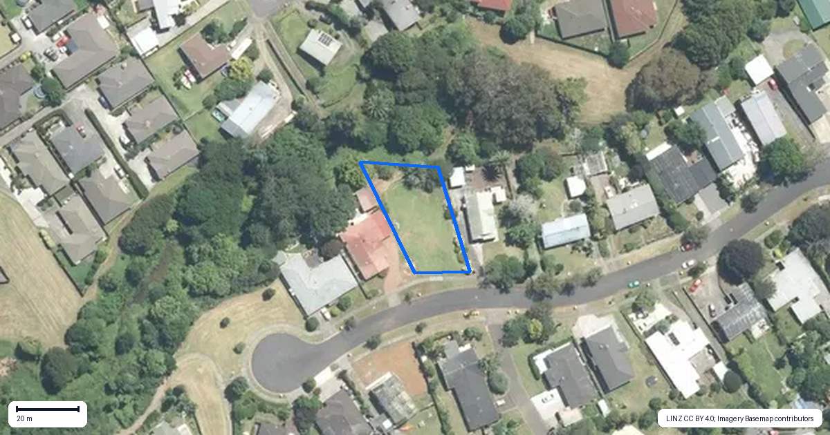 Property context map for 37 Moloney Terrace, Pukekohe