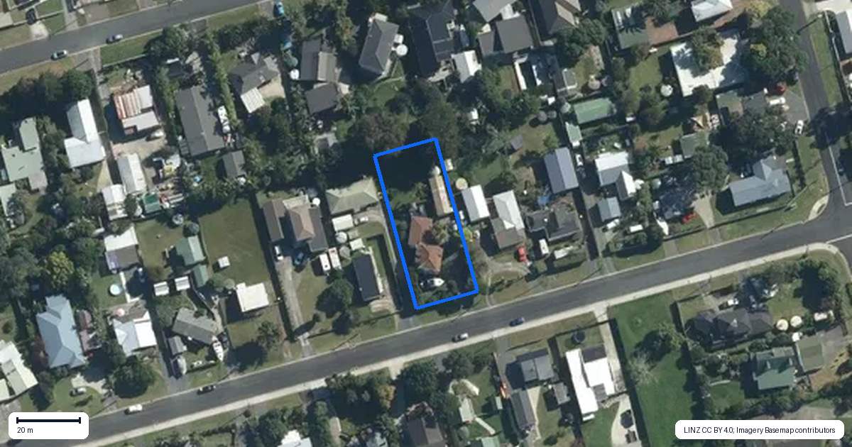 Property context map for 26 Second View Avenue, Beachlands, Auckland