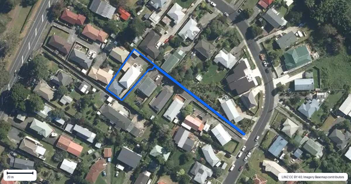 Property context map for 15A Sarona Avenue, Glen Eden, Auckland