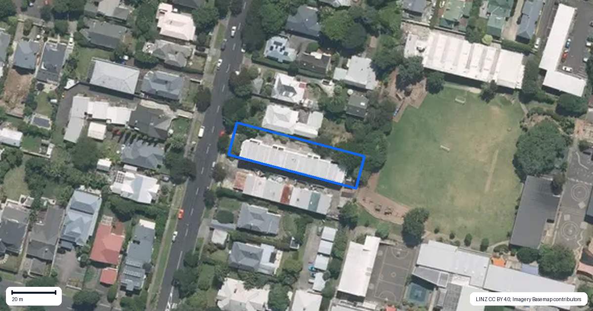 Property context map for 38B Horoeka Avenue, Mount Eden, Auckland