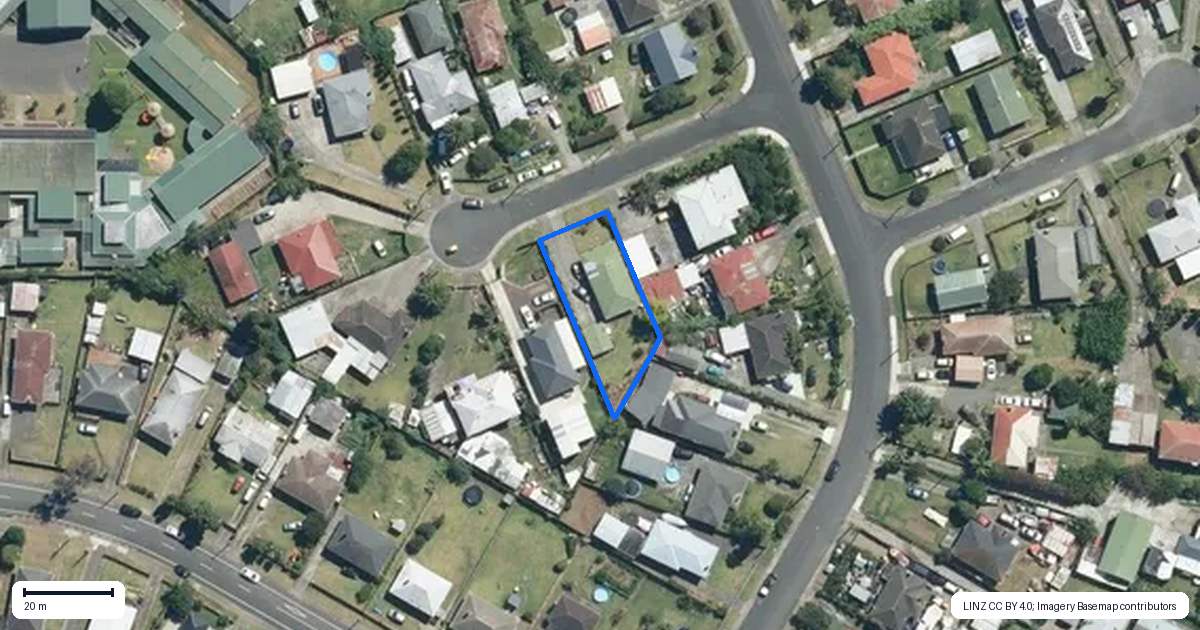 Property context map for 4 Macky Avenue, Mangere East, Auckland
