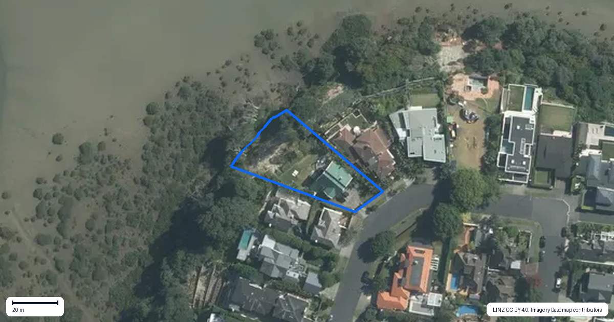 Property context map for 25 Burwood Crescent, Remuera, Auckland