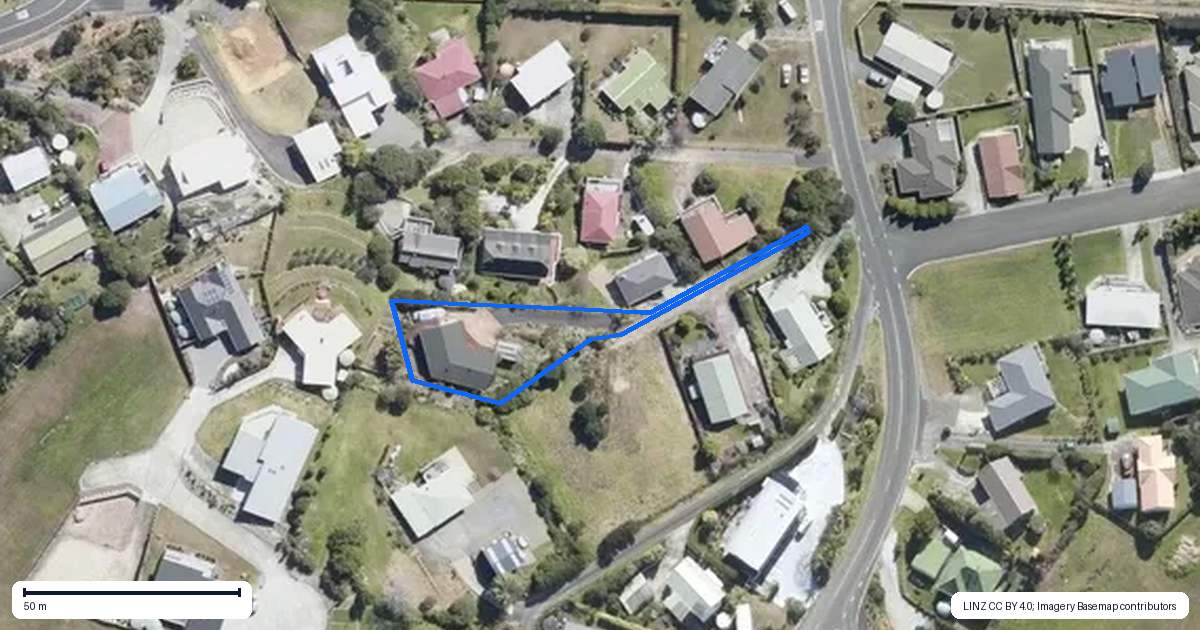 Property context map for 21 Cable Bay Block Road, Cable Bay