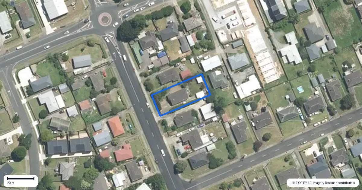 Property context map for 92 Coxhead Road, Wattle Downs, Auckland