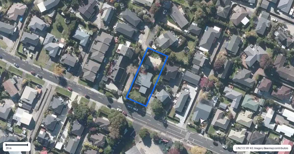 Property context map for 88B Nelson Street, Howick, Auckland