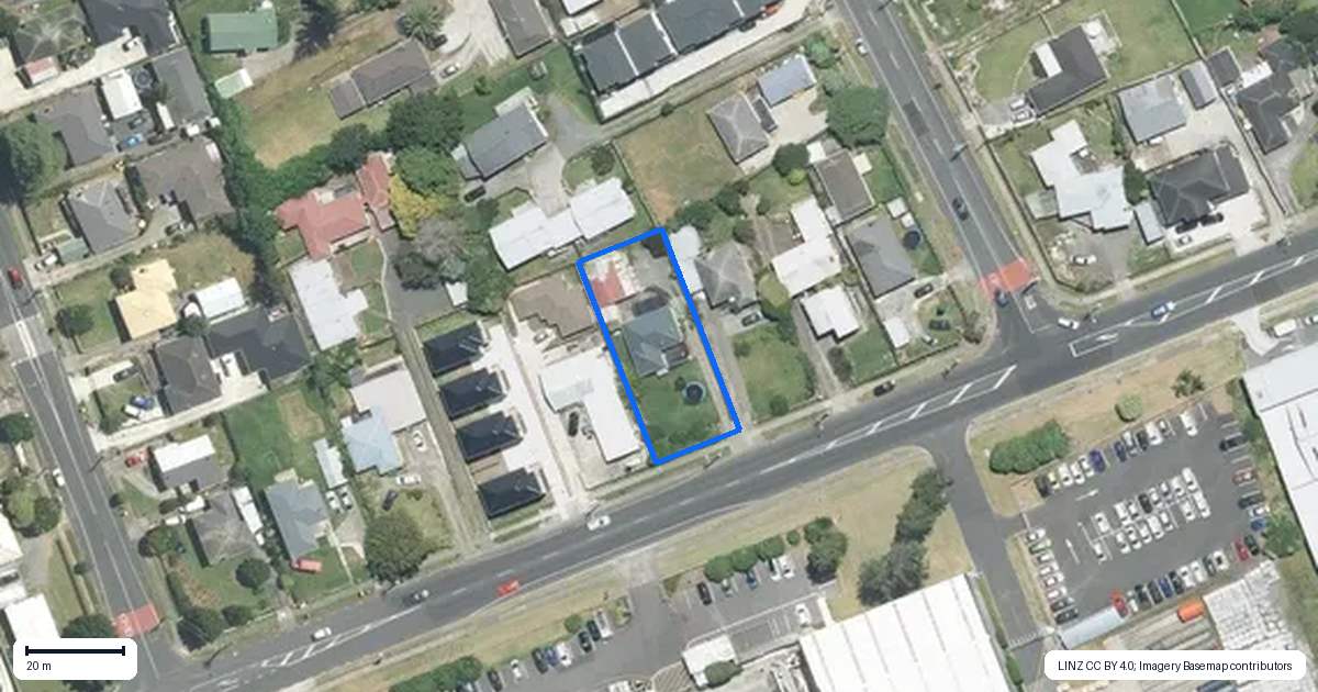 Property context map for 29 Mahia Road, Manurewa, Auckland