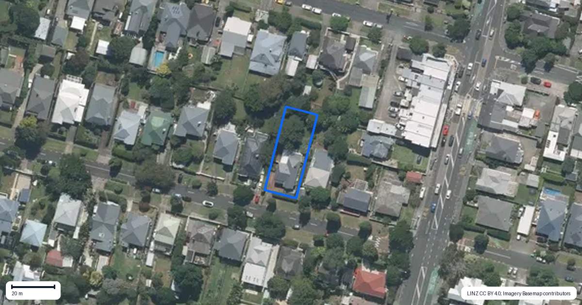 Property context map for 3 Leslie Avenue, Sandringham, Auckland