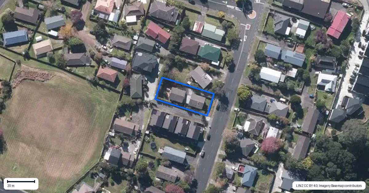 Property context map for 2/45 Reynella Drive, Massey, Auckland