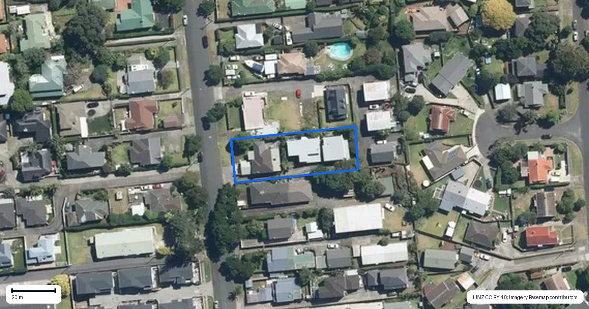 Property context map for 37A Athens Road, Onehunga, Auckland