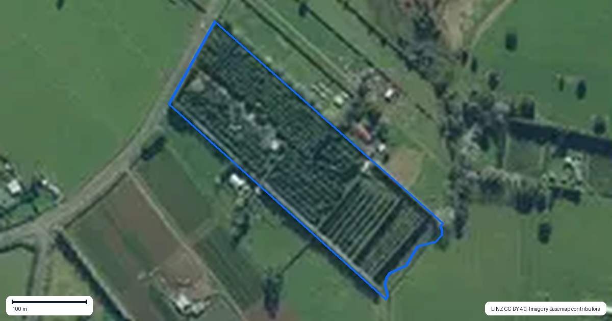 Property context map for 4784 State Highway 12, Kaikohe