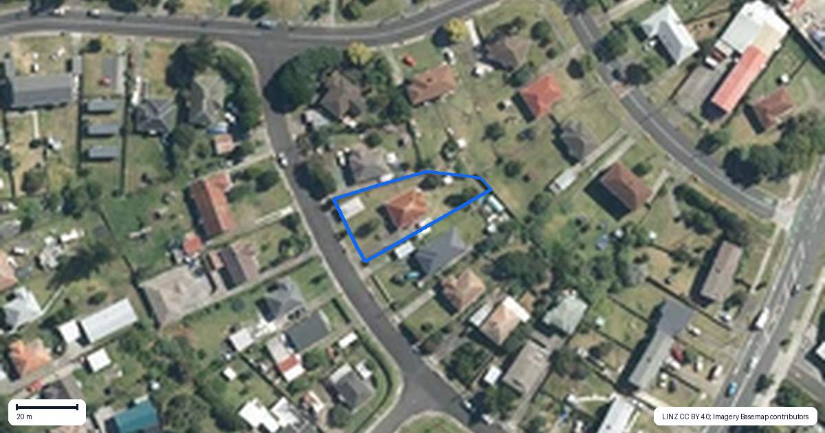 Property context map for 13 Skeates Avenue, Wesley, Auckland