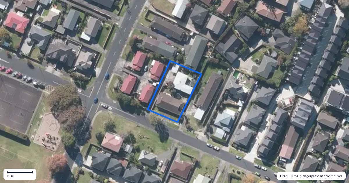 Property context map for 43 Abercrombie Street, Howick, Auckland