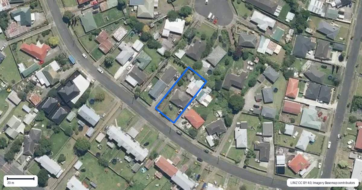 Property context map for 18 Sandra Avenue, Otara, Auckland