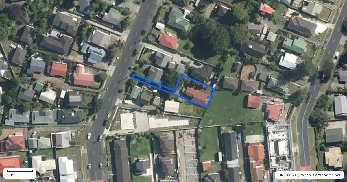 Property context map for 7 Wattle Street, New Lynn, Auckland