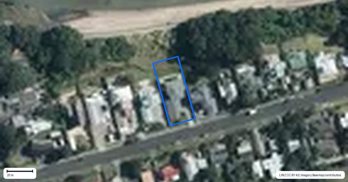 Property context map for 40 First View Avenue, Beachlands, Auckland