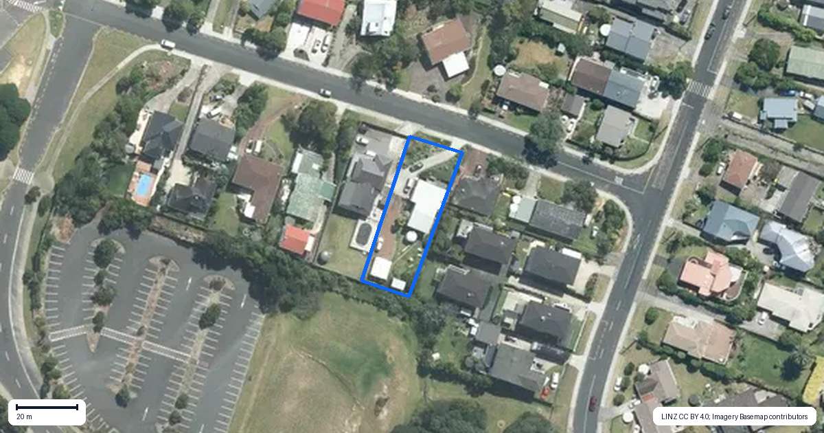 Property context map for 3 Delshaw Avenue, Stanmore Bay, Whangaparaoa