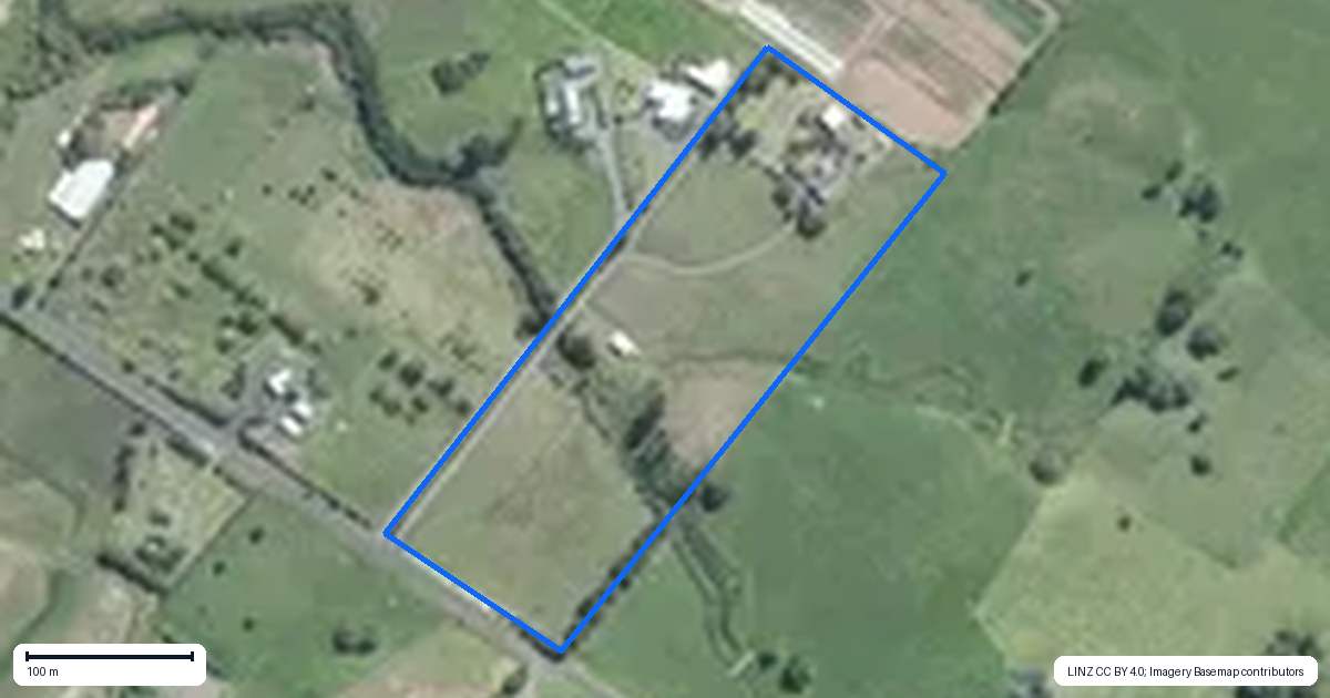 Property context map for 382 Glenbrook Station Road, Glenbrook
