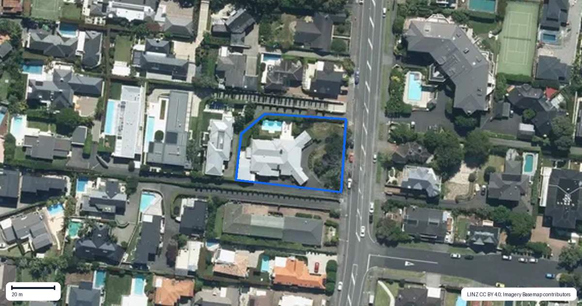 Property context map for 206 Victoria Avenue, Remuera, Auckland