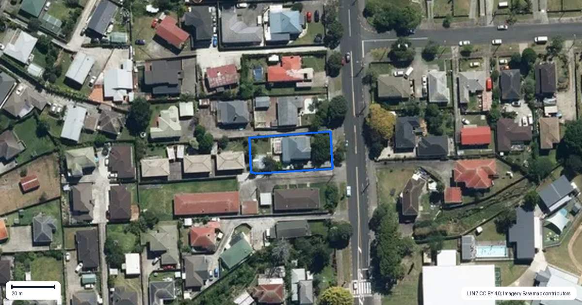 Property context map for 319 Blockhouse Bay Road, Avondale, Auckland