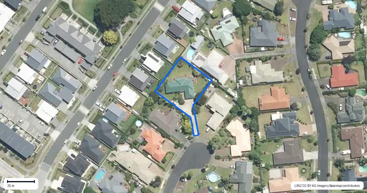 Property context map for 26 Aristoy Close, Conifer Grove, Takanini
