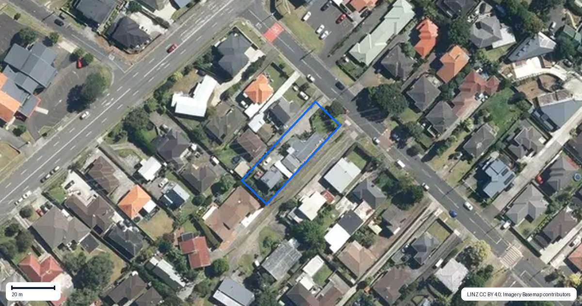 Property context map for 7A Carlton Street, Hillsborough, Auckland