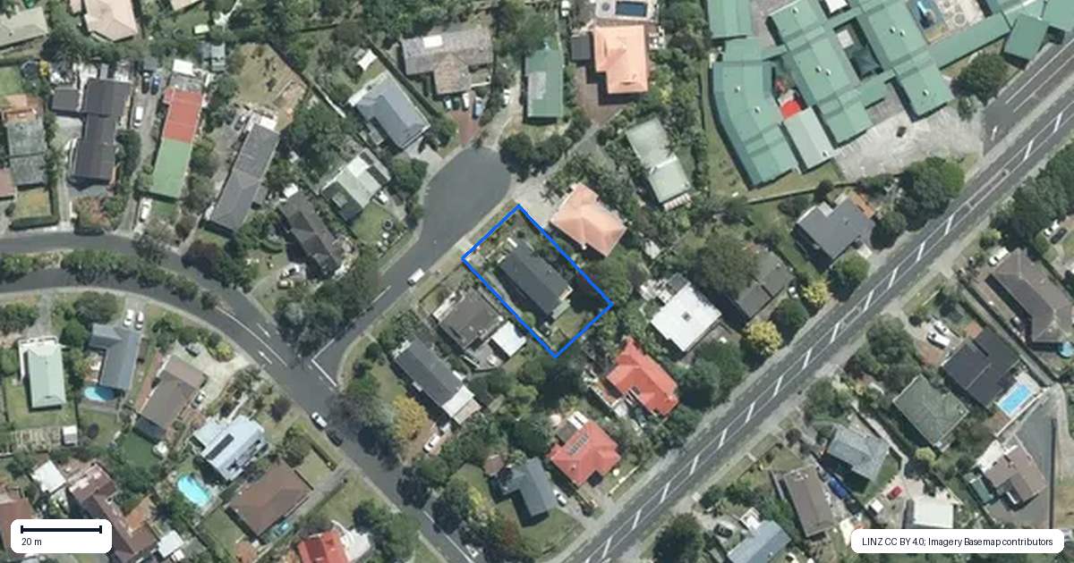 Property context map for 3 Alnack Place, Torbay, Auckland