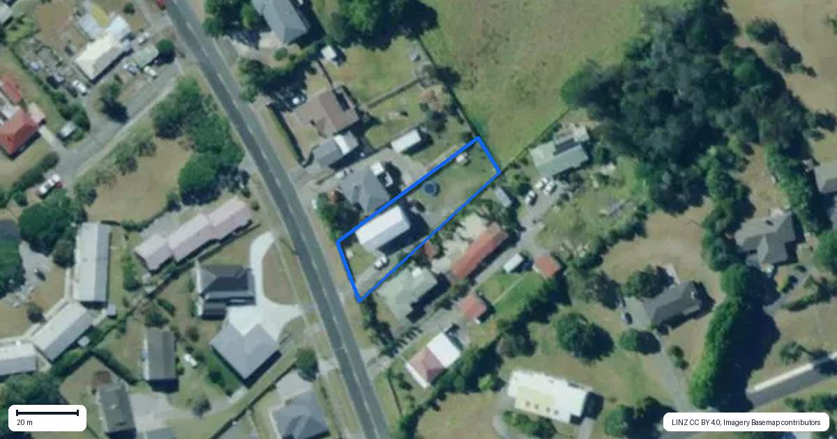 Property context map for 87 Awakino Road, Dargaville