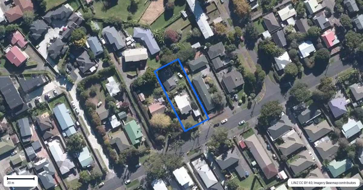 Property context map for 85 Canal Road, Avondale, Auckland