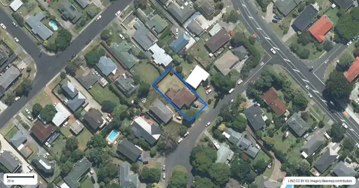 Property context map for 5 Tudward Glade, Hillcrest, Auckland