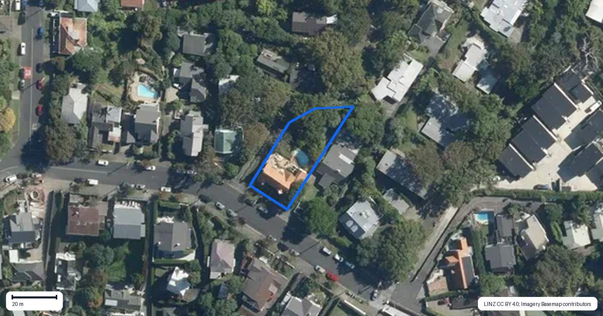 Property context map for 24 Mainston Road, Remuera, Auckland