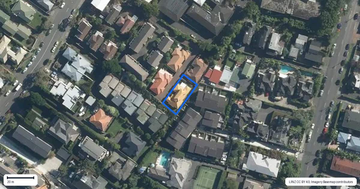 Property context map for 4 Raukura Lane, Remuera, Auckland