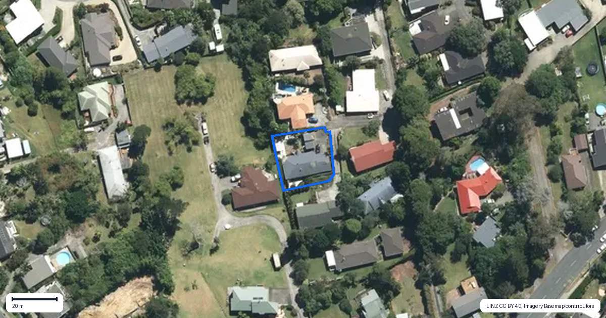 Property context map for 109E Glengarry Road, Glen Eden, Auckland