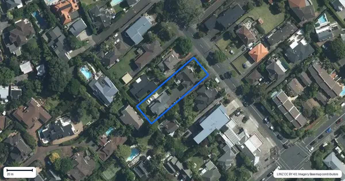 Property context map for 175A Long Drive, Saint Heliers, Auckland
