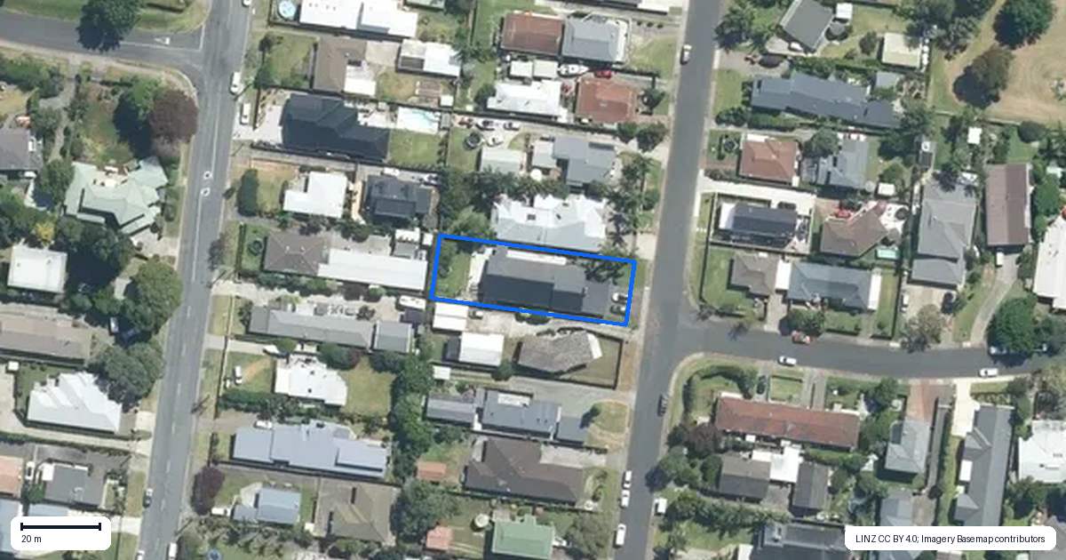 Property context map for 18 Manly Park Avenue, Manly, Whangaparaoa